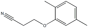 3-(2,5-dimethylphenoxy)propanenitrile Struktur