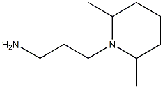 3-(2,6-dimethylpiperidin-1-yl)propan-1-amine Struktur