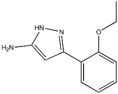 3-(2-ethoxyphenyl)-1H-pyrazol-5-amine Struktur