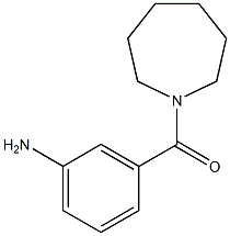 3-(azepan-1-ylcarbonyl)aniline Struktur