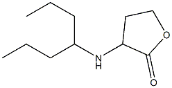 3-(heptan-4-ylamino)oxolan-2-one Struktur