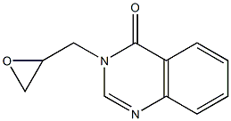 3-(oxiran-2-ylmethyl)-3,4-dihydroquinazolin-4-one Struktur