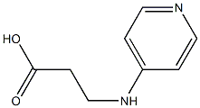 3-(pyridin-4-ylamino)propanoic acid Struktur