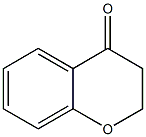 3,4-dihydro-2H-1-benzopyran-4-one Struktur