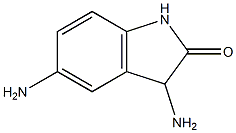 3,5-diamino-2,3-dihydro-1H-indol-2-one Struktur