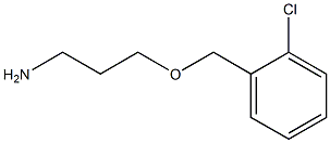 3-[(2-chlorobenzyl)oxy]propan-1-amine Struktur