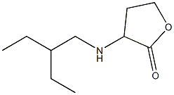 3-[(2-ethylbutyl)amino]oxolan-2-one Struktur