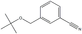 3-[(tert-butoxy)methyl]benzonitrile Struktur