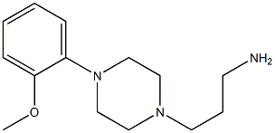 3-[4-(2-methoxyphenyl)piperazin-1-yl]propan-1-amine Struktur