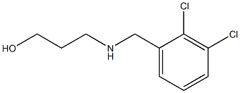 3-{[(2,3-dichlorophenyl)methyl]amino}propan-1-ol Struktur