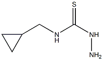 3-amino-1-(cyclopropylmethyl)thiourea Struktur