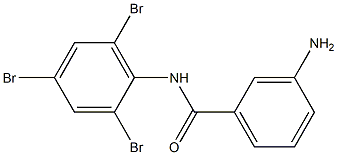 3-amino-N-(2,4,6-tribromophenyl)benzamide Struktur