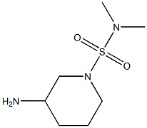 3-amino-N,N-dimethylpiperidine-1-sulfonamide Struktur