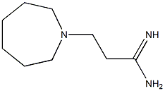 3-azepan-1-ylpropanimidamide Struktur