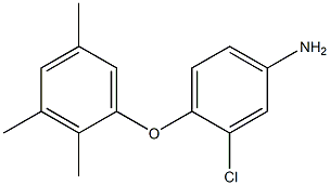 3-chloro-4-(2,3,5-trimethylphenoxy)aniline Struktur