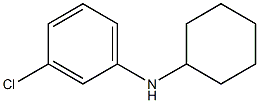 3-chloro-N-cyclohexylaniline Struktur