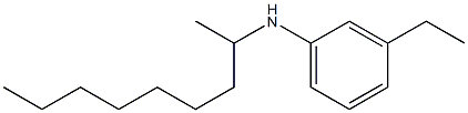 3-ethyl-N-(nonan-2-yl)aniline Struktur