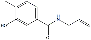 3-hydroxy-4-methyl-N-(prop-2-en-1-yl)benzamide Struktur