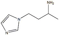 4-(1H-imidazol-1-yl)butan-2-amine Struktur