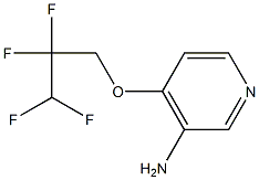 4-(2,2,3,3-tetrafluoropropoxy)pyridin-3-amine Struktur