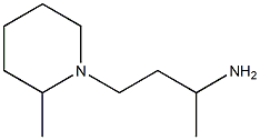 4-(2-methylpiperidin-1-yl)butan-2-amine Struktur