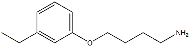 4-(3-ethylphenoxy)butan-1-amine Struktur