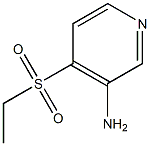 4-(ethanesulfonyl)pyridin-3-amine Struktur