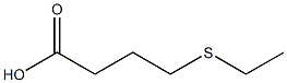 4-(ethylsulfanyl)butanoic acid Struktur