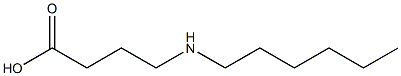 4-(hexylamino)butanoic acid Struktur