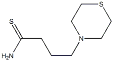 4-(thiomorpholin-4-yl)butanethioamide Struktur