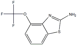 4-(trifluoromethoxy)-1,3-benzothiazol-2-amine Struktur