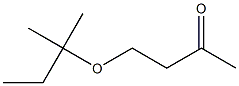 4-[(2-methylbutan-2-yl)oxy]butan-2-one Struktur