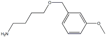 4-[(3-methoxybenzyl)oxy]butan-1-amine Struktur