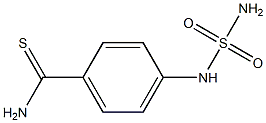 4-[(aminosulfonyl)amino]benzenecarbothioamide Struktur