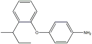 4-[2-(butan-2-yl)phenoxy]aniline Struktur