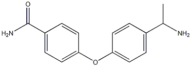 4-[4-(1-aminoethyl)phenoxy]benzamide Struktur