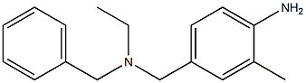 4-{[benzyl(ethyl)amino]methyl}-2-methylaniline Struktur