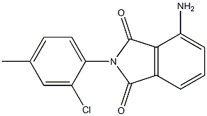 4-amino-2-(2-chloro-4-methylphenyl)-2,3-dihydro-1H-isoindole-1,3-dione Struktur