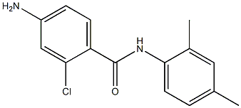 4-amino-2-chloro-N-(2,4-dimethylphenyl)benzamide Struktur