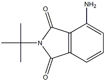 4-amino-2-tert-butyl-2,3-dihydro-1H-isoindole-1,3-dione Struktur