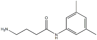 4-amino-N-(3,5-dimethylphenyl)butanamide Struktur