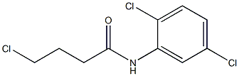 4-chloro-N-(2,5-dichlorophenyl)butanamide Struktur