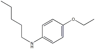 4-ethoxy-N-pentylaniline Struktur