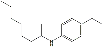 4-ethyl-N-(octan-2-yl)aniline Struktur