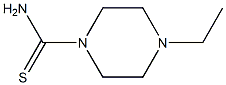 4-ethylpiperazine-1-carbothioamide Struktur