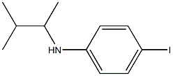 4-iodo-N-(3-methylbutan-2-yl)aniline Struktur