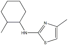 4-methyl-N-(2-methylcyclohexyl)-1,3-thiazol-2-amine Struktur