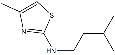 4-methyl-N-(3-methylbutyl)-1,3-thiazol-2-amine Struktur