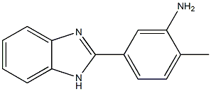 5-(1H-1,3-benzodiazol-2-yl)-2-methylaniline Struktur