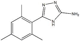 5-(2,4,6-trimethylphenyl)-4H-1,2,4-triazol-3-amine Struktur